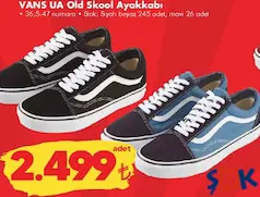 VANS UA OLD SKOOL AYAKKABI